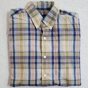 J. Crew Men's Light Weight Shirt Long Sleeve Button Down 100% Cotton | Size S